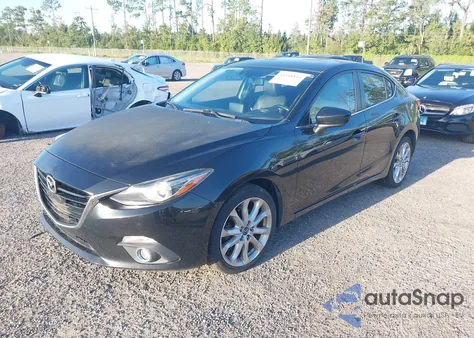 2014 Mazda Mazda3 S Grand Touring из США, поврежденный, VIN JM1BM1W35E1190402